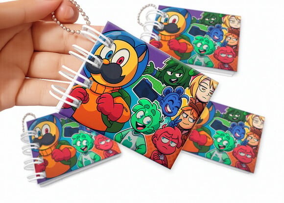 Mini Livro de Colorir 6x8cm Mundo Torajo