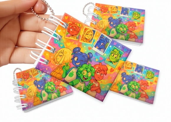 Mini Livro de Colorir 6x8cm Mundo Torajo