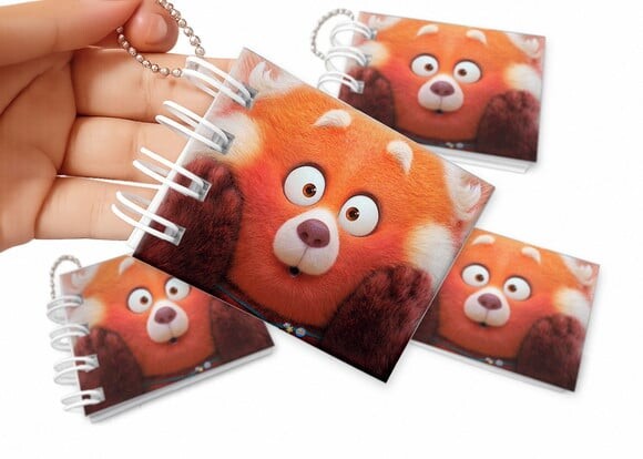 Mini Livro de Colorir 6x8cm Red Crescer É Uma Fera