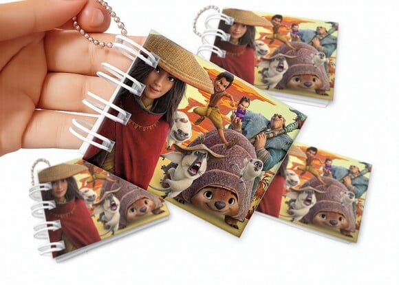 Mini Livro de Colorir 6x8cm Raya e o Último Dragão