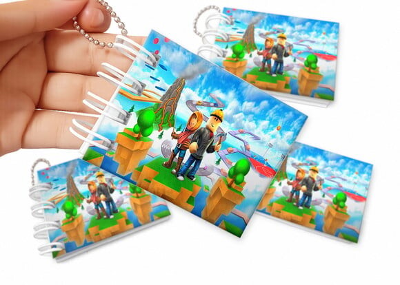 Mini Livro de Colorir 6x8cm Roblox