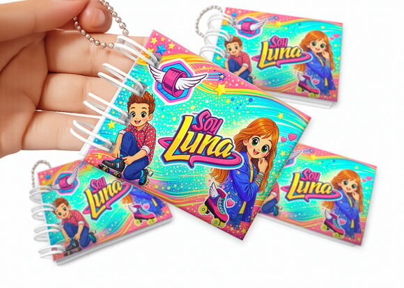 Mini Livro de Colorir 6x8cm Soy Luna