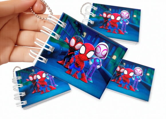 Mini Livro de Colorir 6x8cm Spidey e Seus Amigos