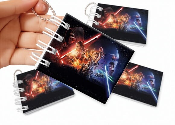 Mini Livro de Colorir 6x8cm Star Wars