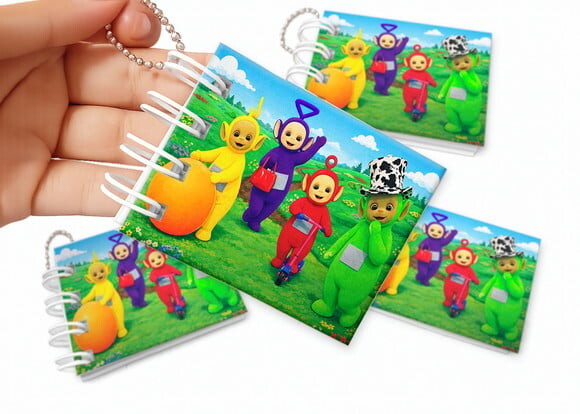 Mini Livro de Colorir 6x8cm Teletubbies