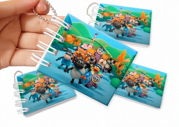 Mini Livro de Colorir 6x8cm Timmy e Seus Amigos