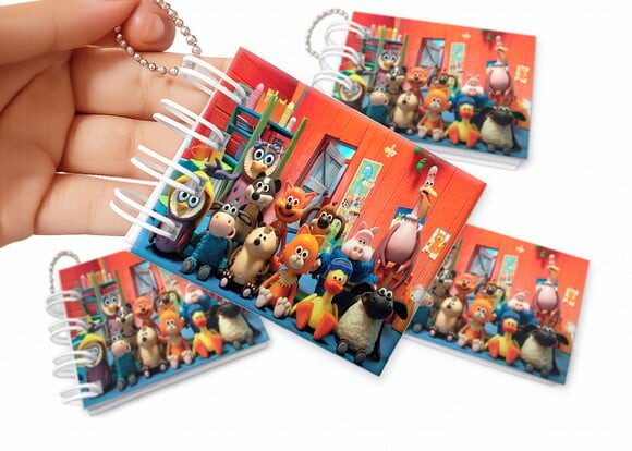 Mini Livro de Colorir 6x8cm Timmy e Seus Amigos