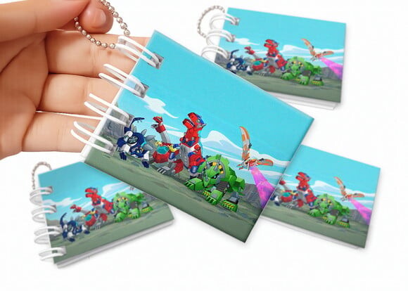 Mini Livro de Colorir 6x8cm Transformers