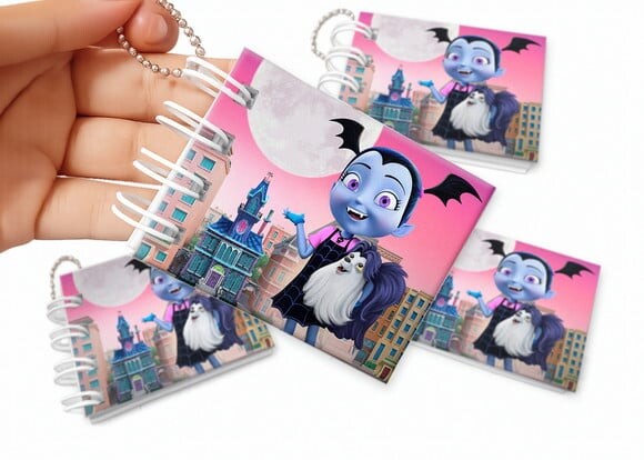 Mini Livro de Colorir 6x8cm Vampirina