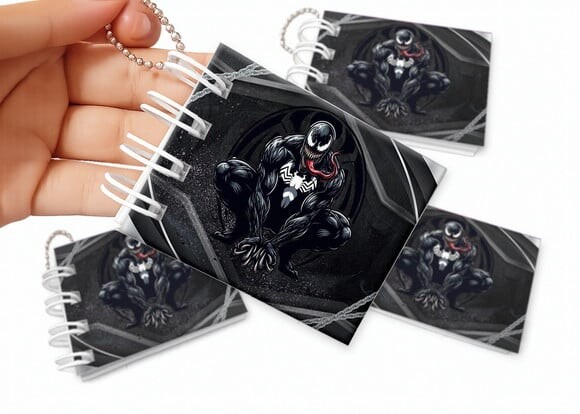 Mini Livro de Colorir 6x8cm Venom