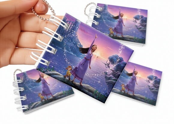 Mini Livro de Colorir 6x8cm Wish: o Poder dos Desejos