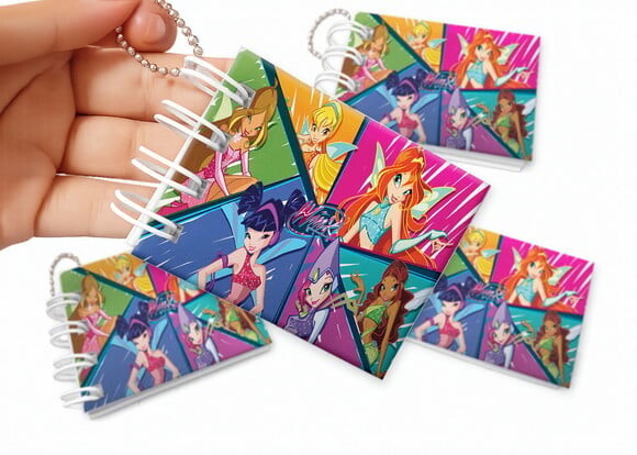 Mini Livro de Colorir 6x8cm Winks