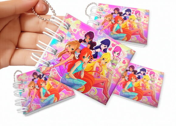 Mini Livro de Colorir 6x8cm Winks