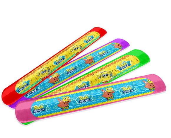 Pulseira Bate Enrola Bob Esponja