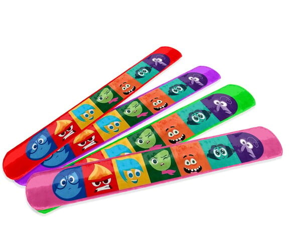 Pulseira Bate Enrola Divertida Mente 2