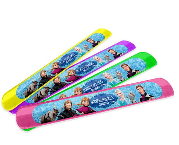 Pulseira Bate Enrola Frozen
