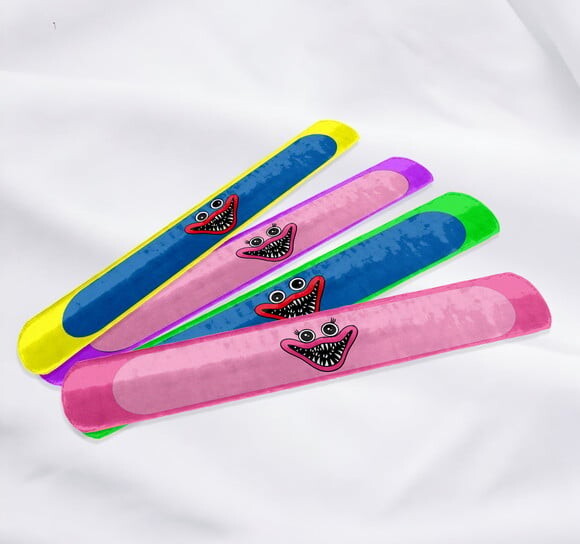 Pulseira Bate Enrola Huggy Wuggy Poppy Playtime