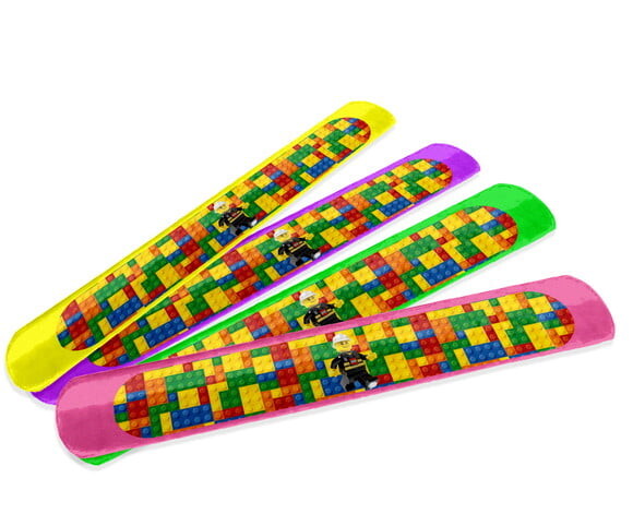 Pulseira Bate Enrola Lego