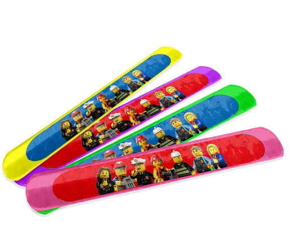 Pulseira Bate Enrola Lego