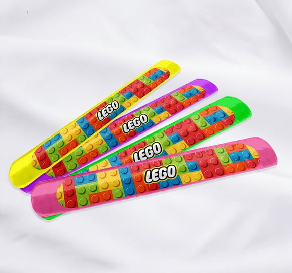 Pulseira Bate Enrola Lego