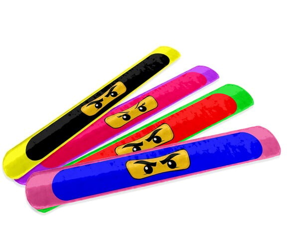 Pulseira Bate Enrola Ninjago
