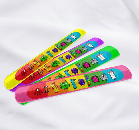Pulseira Bate Enrola Numberblocks