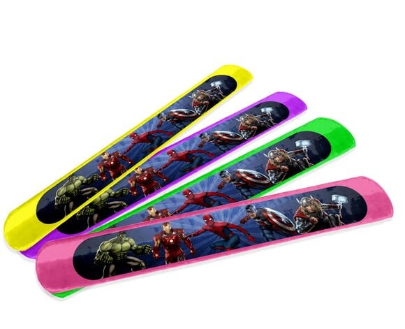 Pulseira Bate Enrola Vingadores