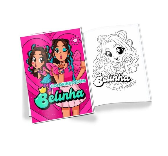 Revista de Colorir Belinha