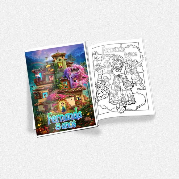 Revista de Colorir Encanto