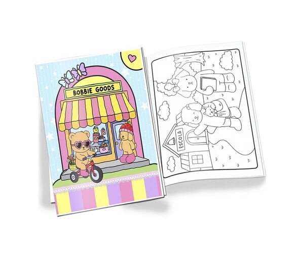 Revista de Colorir Bobbie Goods