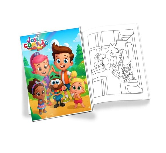 Revista de Colorir José Comilão