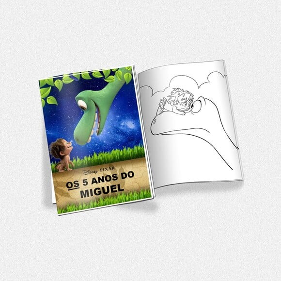 Revista de Colorir o Bom Dinossauro