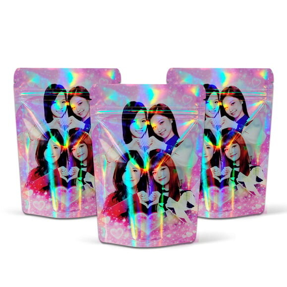 Saquinho Metalizado 10x15cm Blackpink