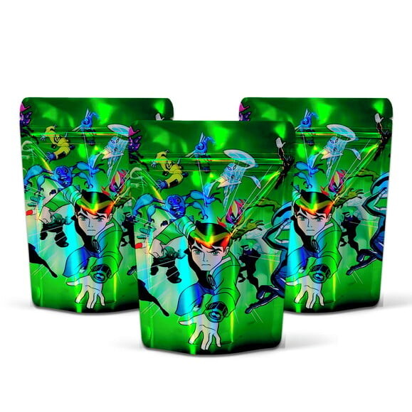 Saquinho Metalizado 10x15cm Ben 10