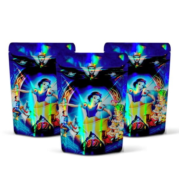 Saquinho Metalizado 10x15cm Branca de Neve