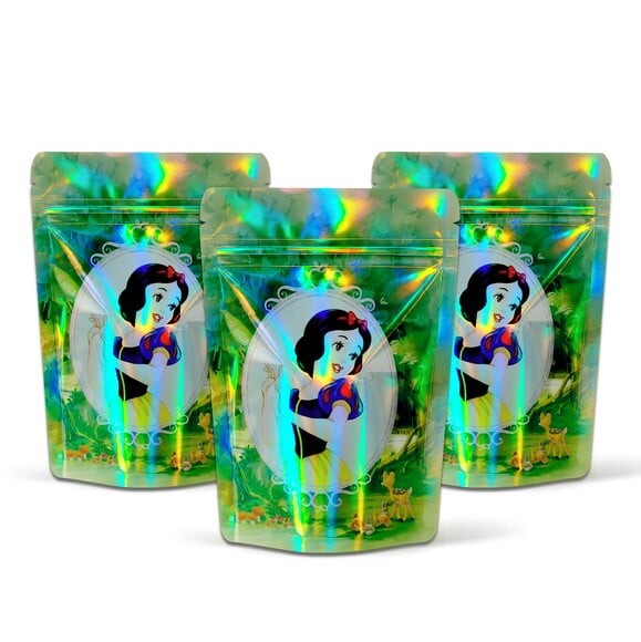 Saquinho Metalizado 10x15cm Branca de Neve