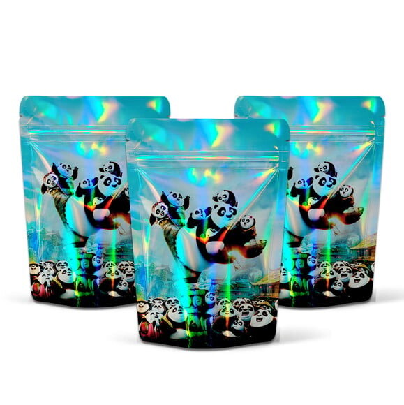Saquinho Metalizado 10x15cm Kung Fu Panda