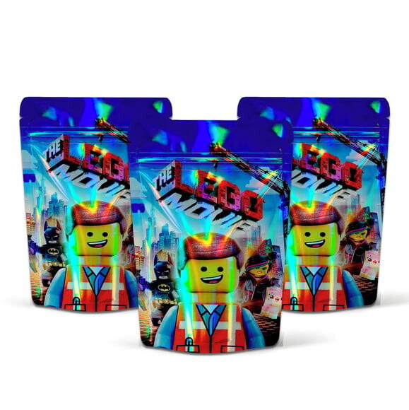 Saquinho Metalizado 10x15cm Lego