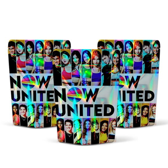 Saquinho Metalizado 10x15cm Now United
