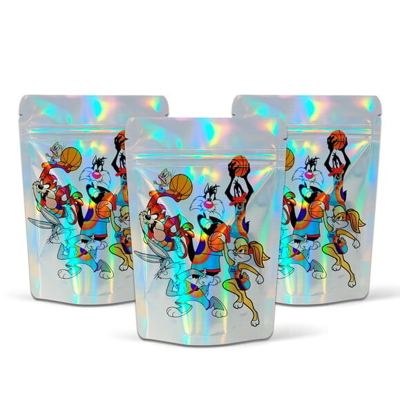 Saquinho Metalizado 10x15cm Space Jam Um Novo Legado
