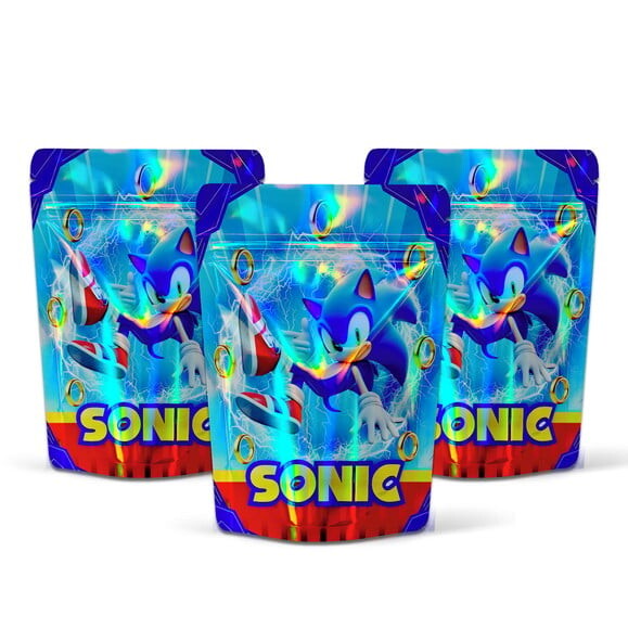Saquinho Metalizado 10x15cm Sonic