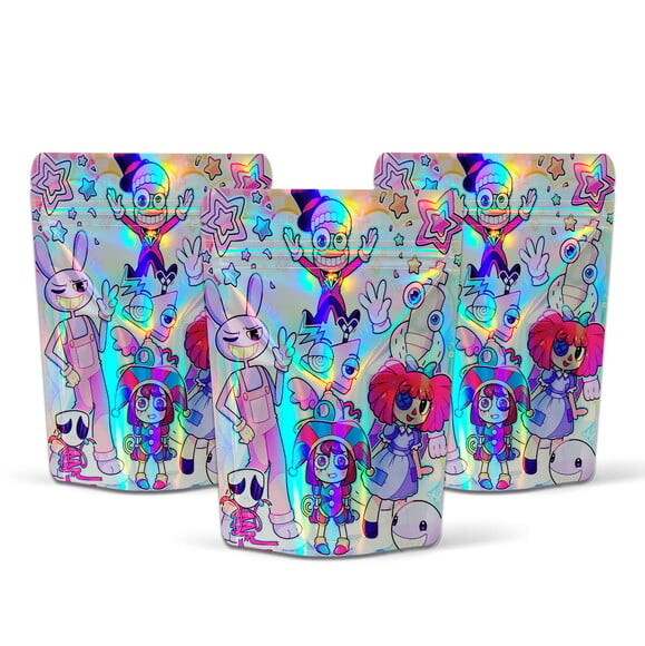 Saquinho Metalizado 10x15cm The Amazing Digital Circus
