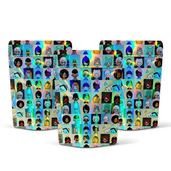 Saquinho Metalizado 10x15cm Toca Life World Toca Boca