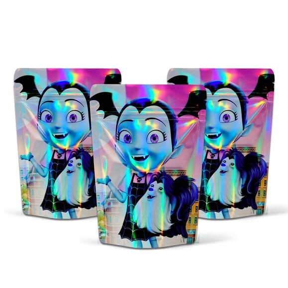 Saquinho Metalizado 10x15cm Vampirina
