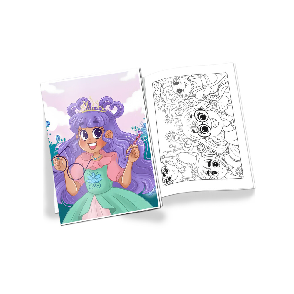 Revista de Colorir Princesa Desastrada