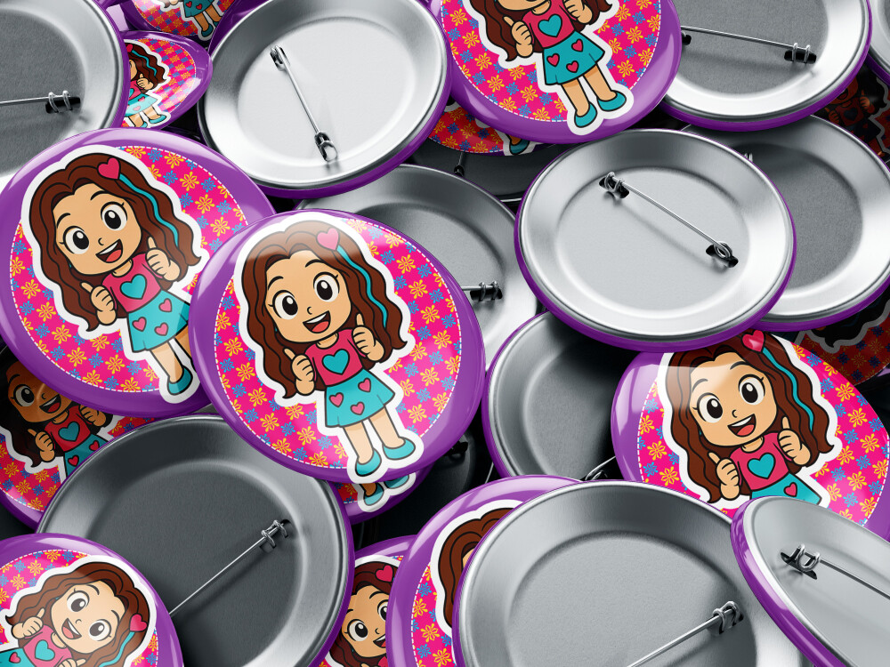 Mini Botton 3,7cm Belinha