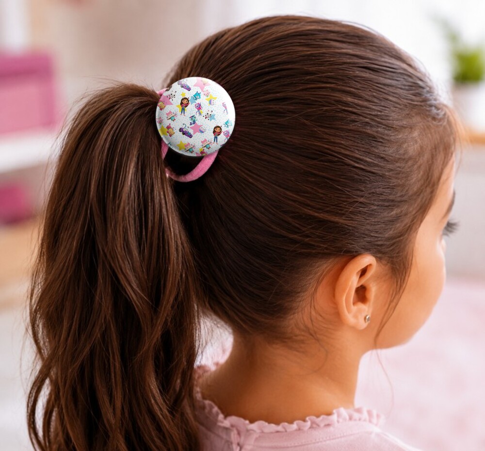Kit Xuxinhas Elástico para cabelo A Casa Mágica da Gabby