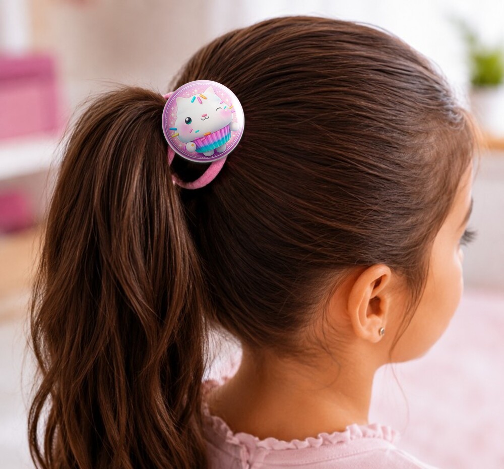 Kit Xuxinhas Elástico para cabelo A Casa Mágica da Gabby B