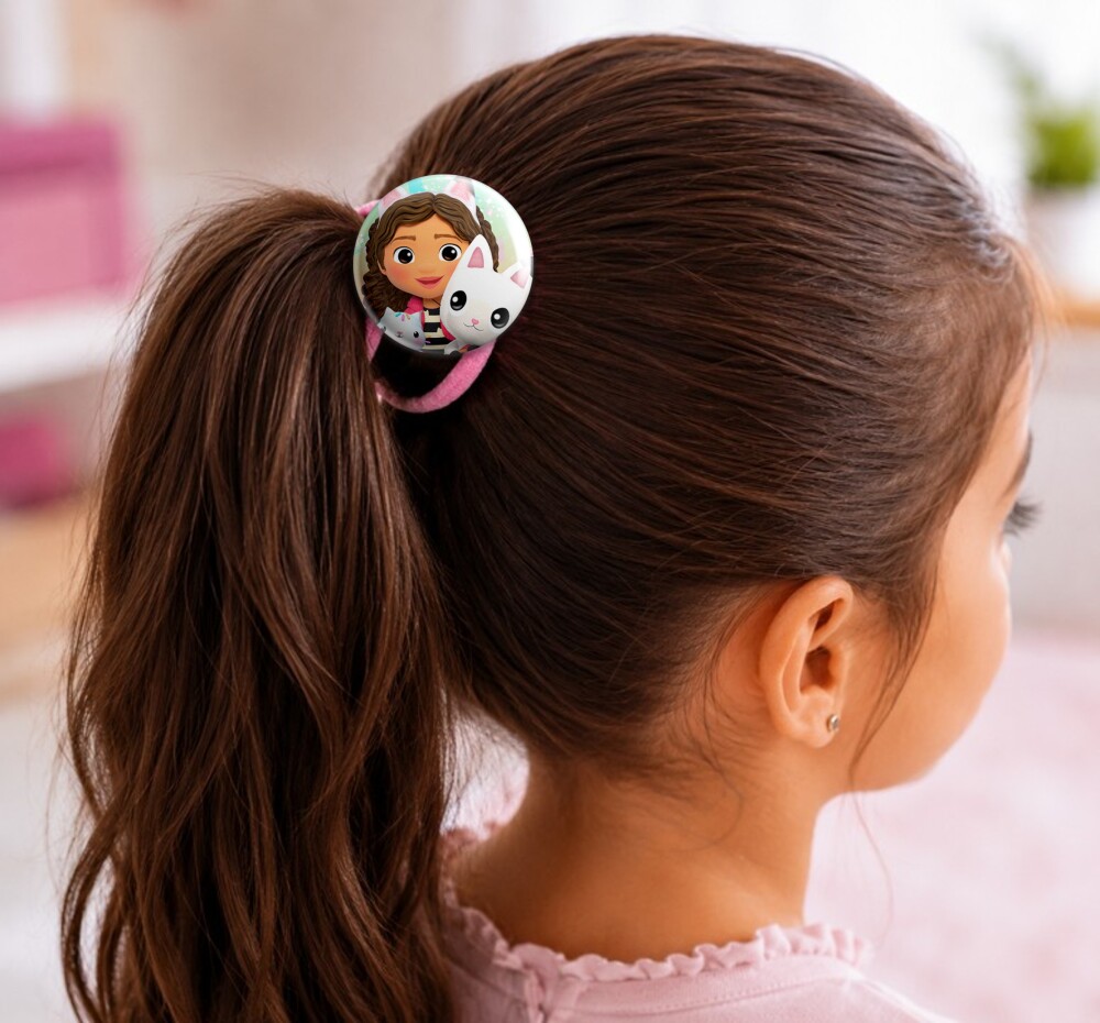 Kit Xuxinhas Elástico para cabelo A Casa Mágica da Gabby C