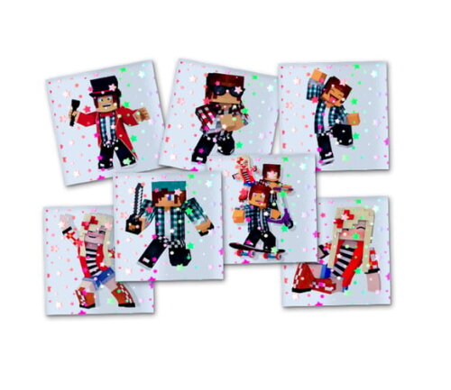 Adesivo Metalizado 5x5 cm Authentic Games